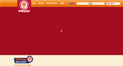 Desktop Screenshot of popeyesarabia.com